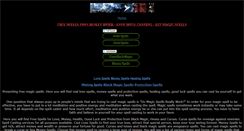 Desktop Screenshot of freespells.in